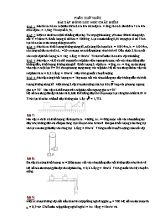 Bài tập Động lực học chất điểm (có hướng dẫn giải)